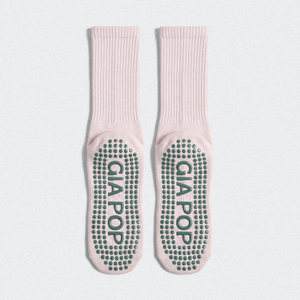 Shell: Pilates Grip Socks, Crew