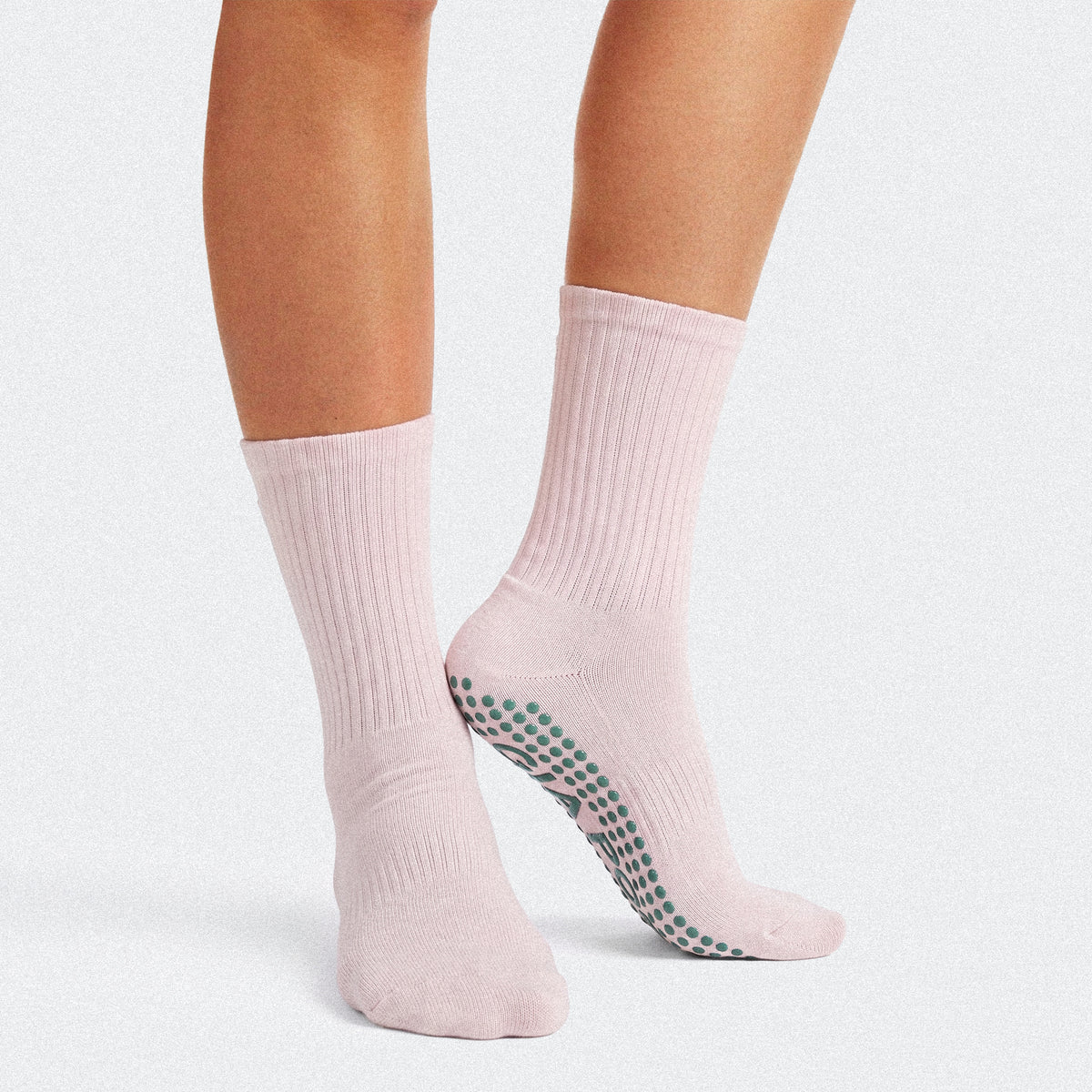 Shell: Pilates Grip Socks, Crew
