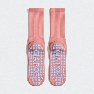 Bloom: Pilates Grip Socks, Crew